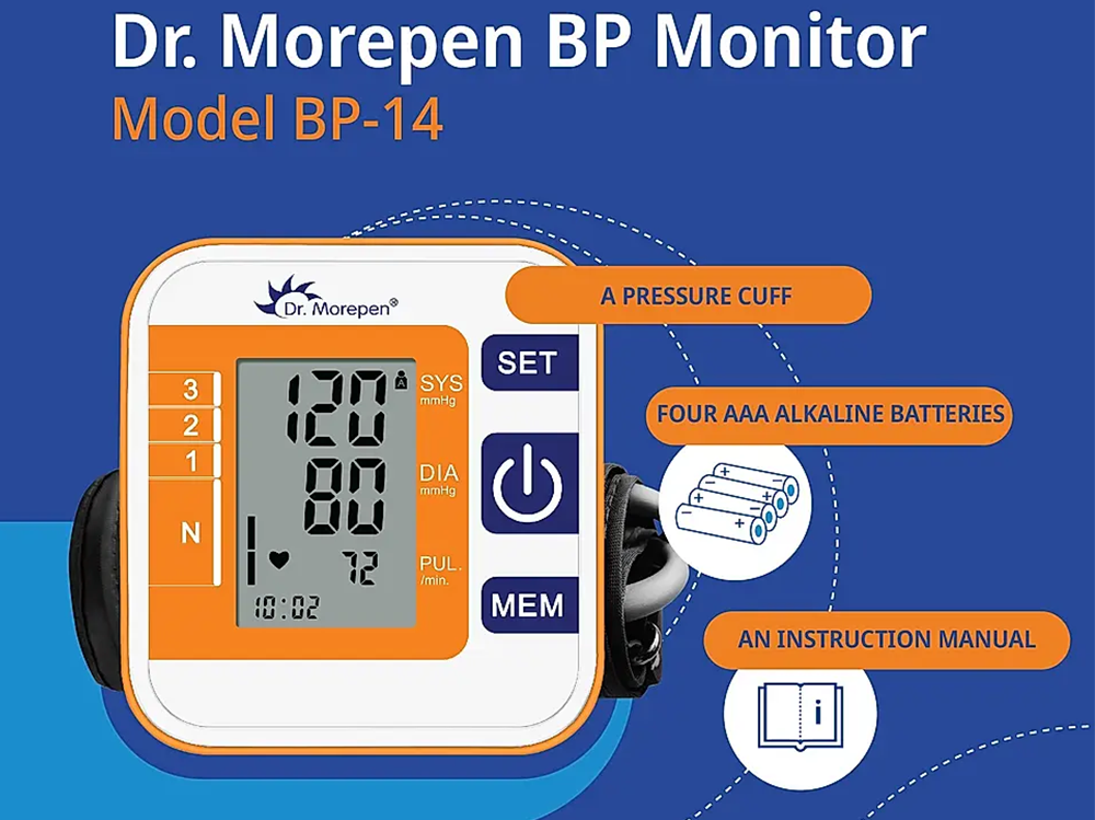 Dr. Morepen BP-14 Blood Pressure Monitor