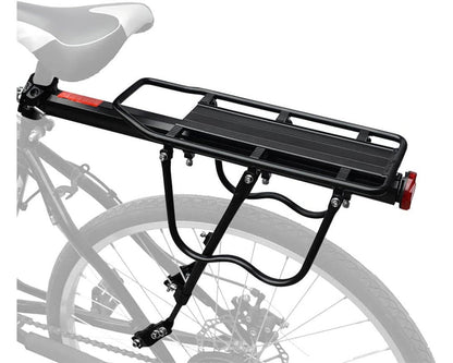 adjustable bicycle rear rack