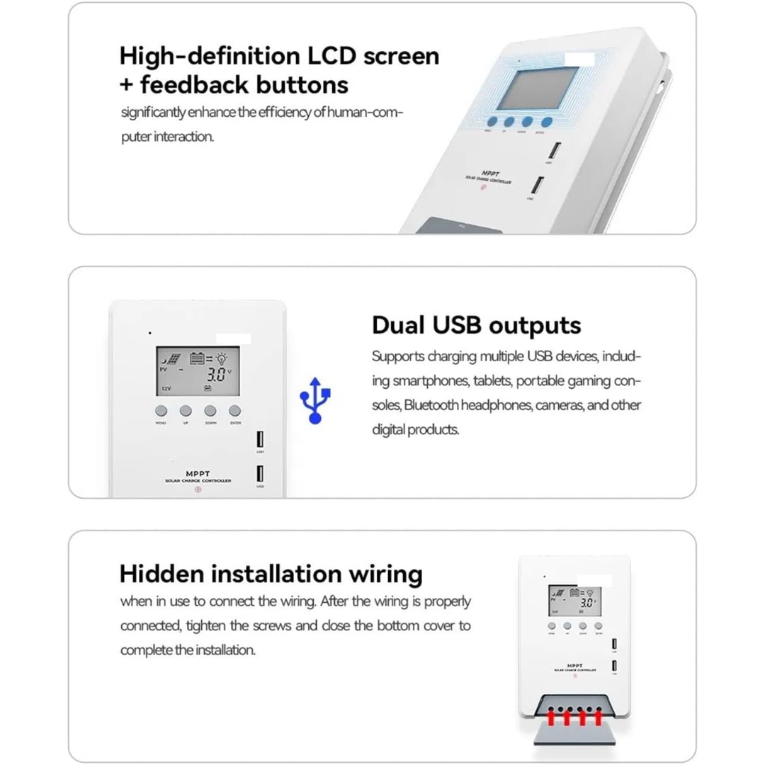 MPPT Solar Controller 40A