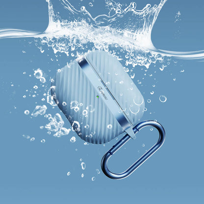 Coteci Aurora Full Protection with Metal Hook Compatible with AirPods 4 Case MS-032