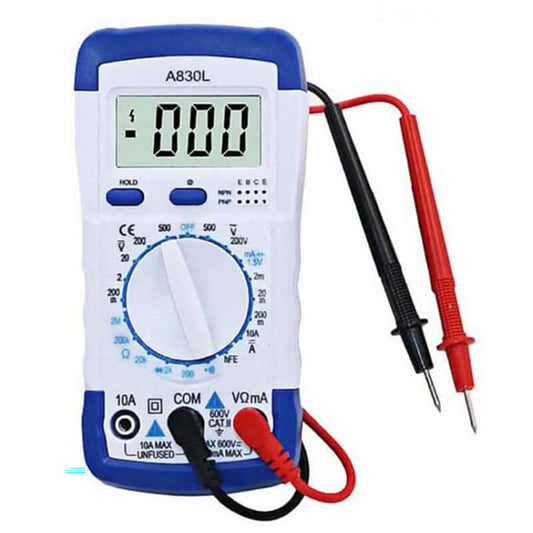 Digital multimeter DT830B front