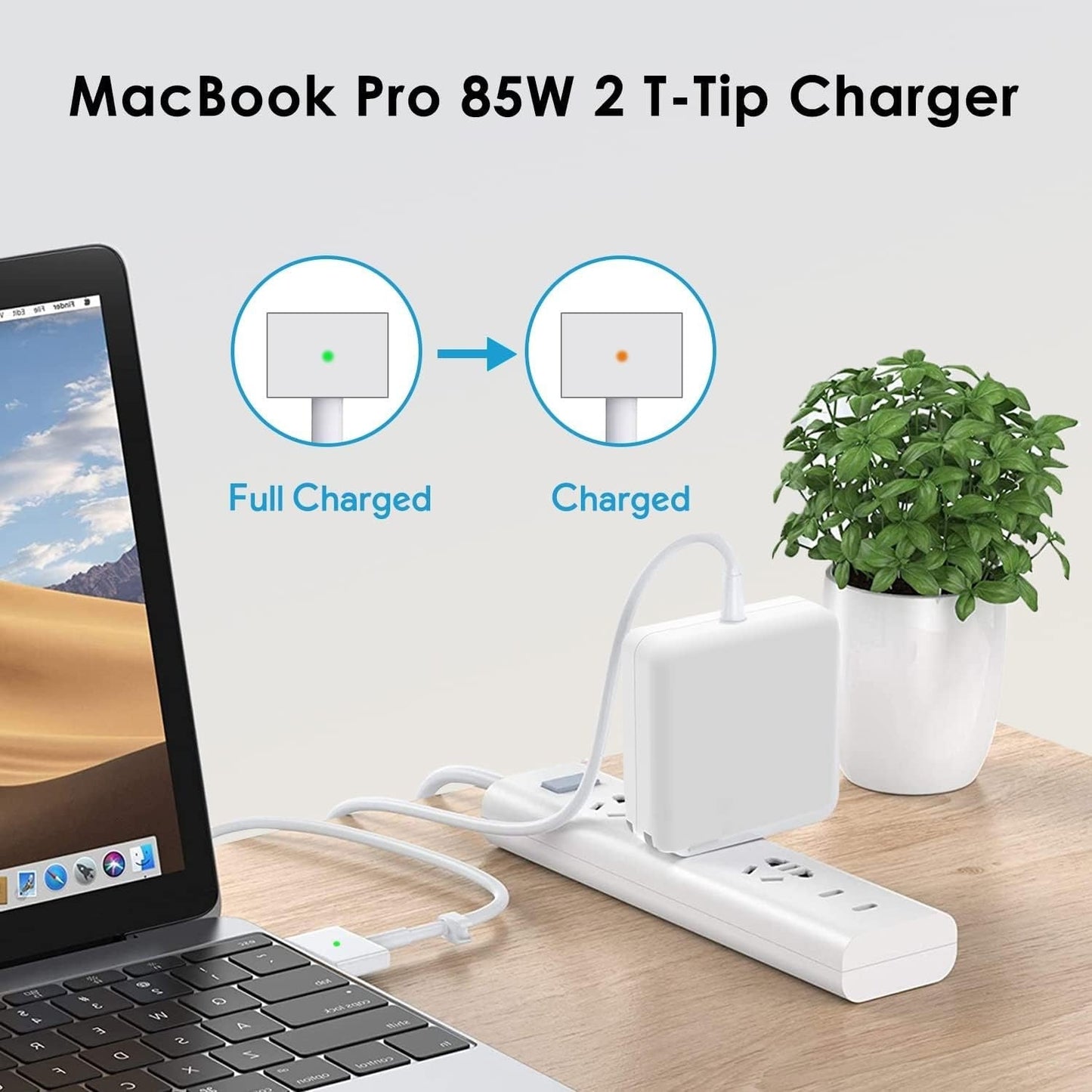 Macbook Pro Replacement Magsafe 2 Charger 85W