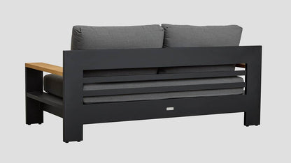 MACKENZIE ALU DOUBLE SOFA