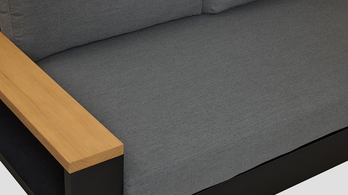 MACKENZIE ALU DOUBLE SOFA