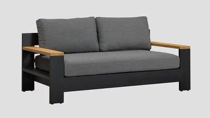 MACKENZIE ALU DOUBLE SOFA