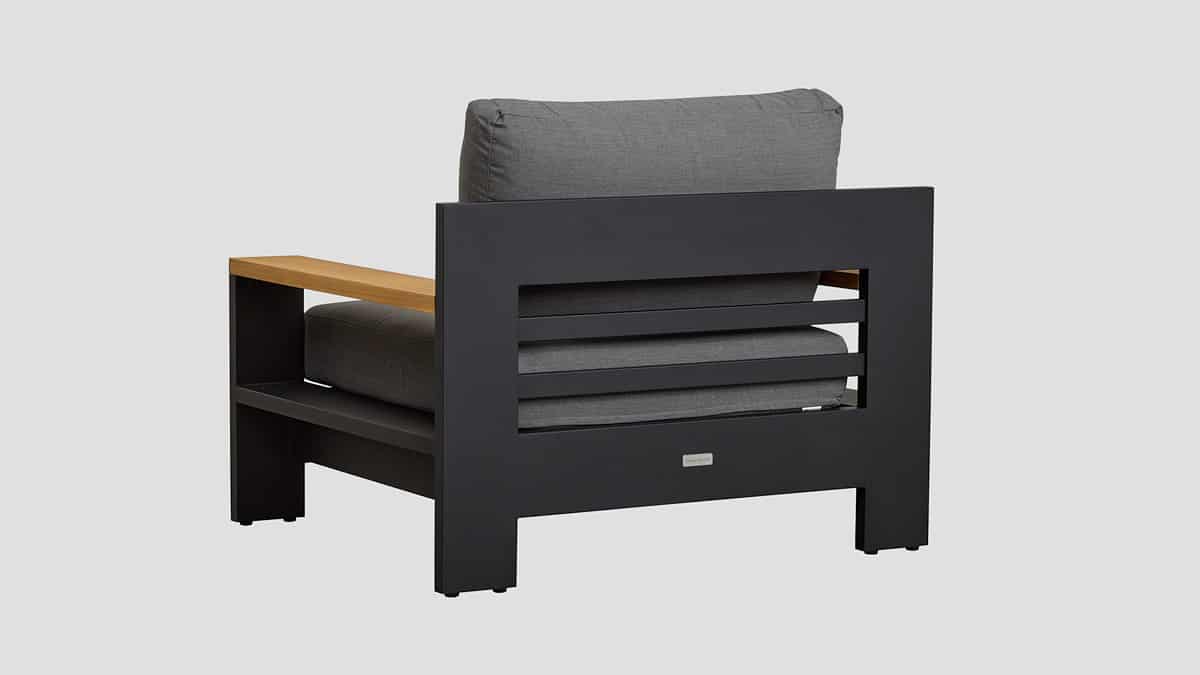 MACKENZIE ALU SINGLE SOFA