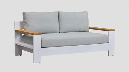 MACKENZIE ALU DOUBLE SOFA