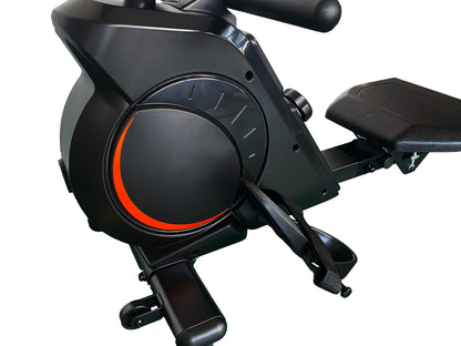 Magnetic Rowing Machine Fitness Machine Double Track