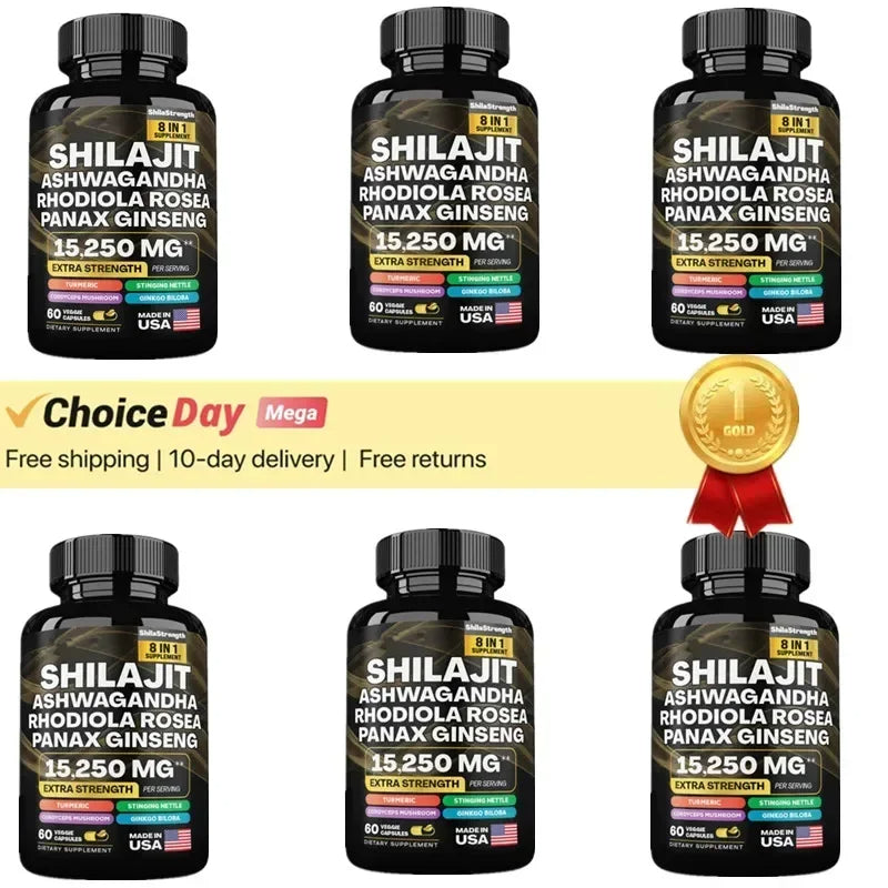 Shilajit 60 Capsules Vitality Support