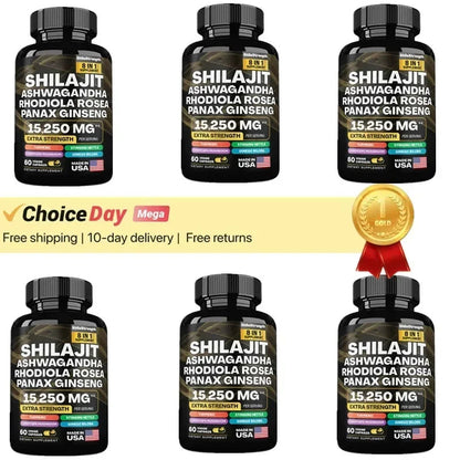 Shilajit 60 Capsules Vitality Support