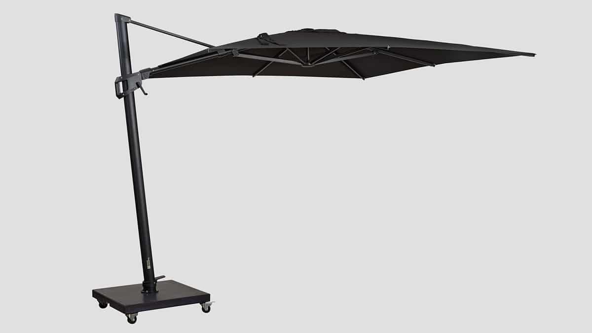 MALIBU CANTILEVER UMBRELLA – BLACK 3M