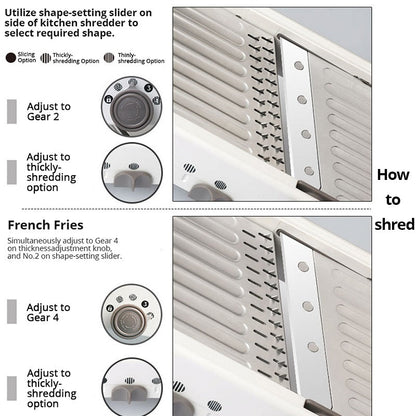 Vegetable Spiralizer Vegetable Mandoline Slicer
