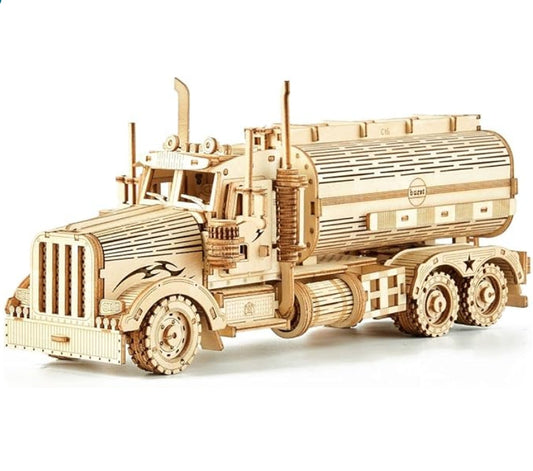 3D Wooden Puzzles Truck Model Kits, Brainteaser and Puzzle for Christmas/Birthday,Gifts for Adults and Teens