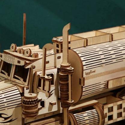 Large 3D Wooden Puzzles Truck Model Kits, Brainteaser and Puzzle for Christmas/Birthday,Gifts for Adults and Teens