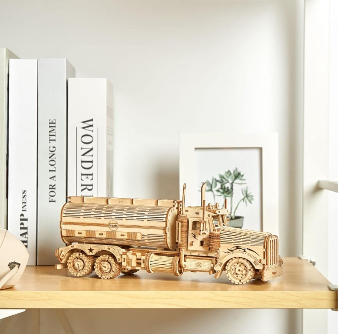 3D Wooden Puzzles Truck Model Kits, Brainteaser and Puzzle for Christmas/Birthday,Gifts for Adults and Teens