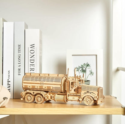 3D Wooden Puzzles Truck Model Kits, Brainteaser and Puzzle for Christmas/Birthday,Gifts for Adults and Teens