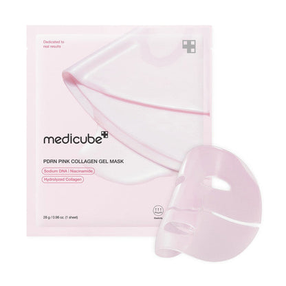Medicube PDRN Pink Collagen Gel Mask - 4 Pack