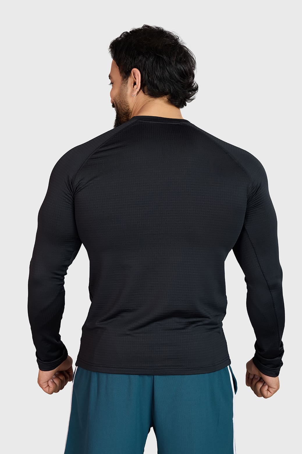 Midnight Fullsleeves T-shirt Black