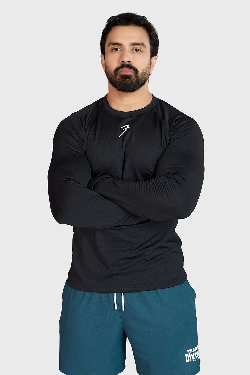 Midnight Fullsleeves T-shirt Black