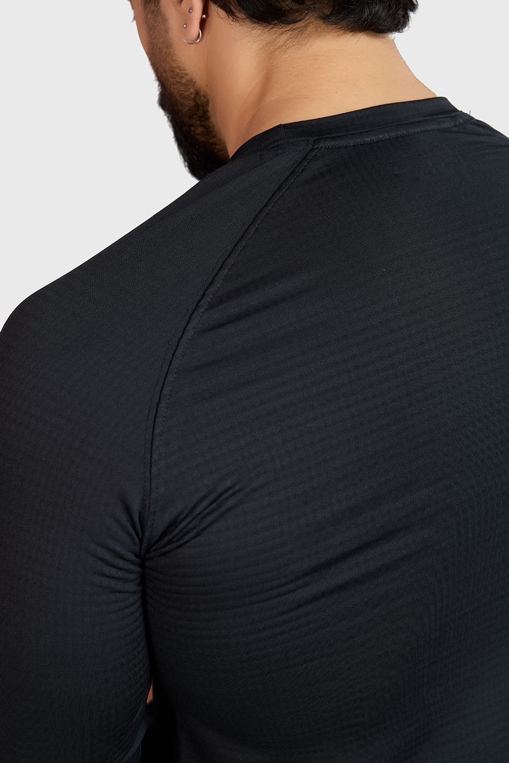 Midnight Fullsleeves T-shirt Black