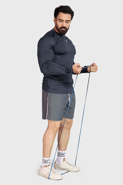 Midnight Fullsleeves T-shirt Dark Grey