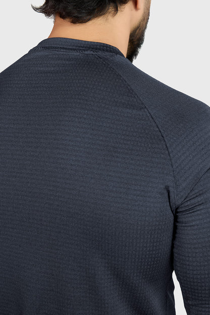 Midnight Fullsleeves T-shirt Dark Grey