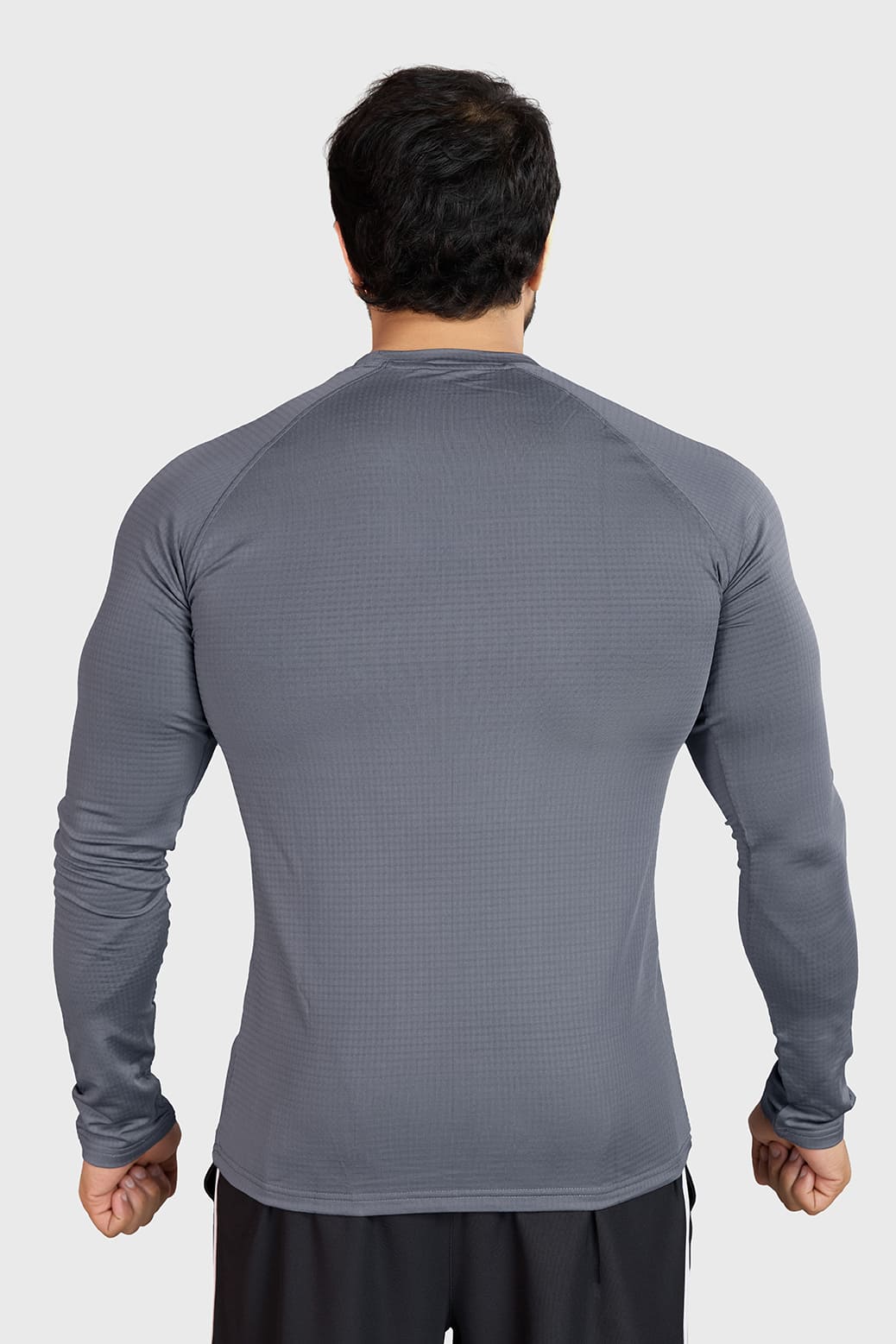 Midnight Fullsleeves T-shirt Light Grey