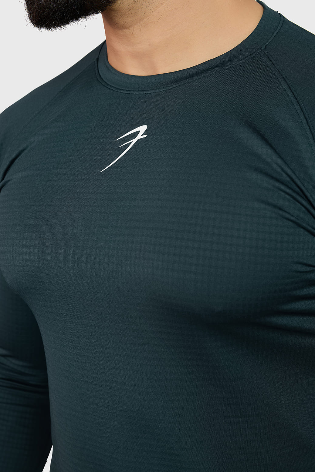 Midnight Fullsleeves T-shirt Sea Green