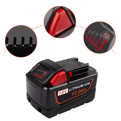 Replacement Milwaukee Battery M18 18V 12Ah Battery