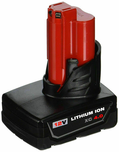Compatible Replacement Milwaukee Battery M12 12V 4Ah Battery