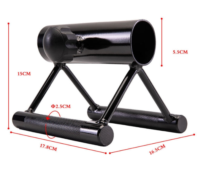 V Bar Attachment for Row Machine Barbell, LAT Pulldown Attachment