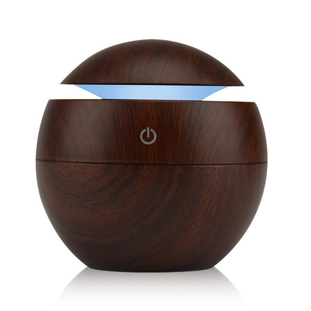 Ultrasonic Aroma Wood Colour Humidifier