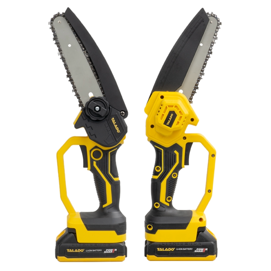Mini Chain saw Cordless Power Chain Saws 6" with Extension Pole & Battery System