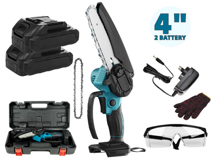 Mini Chain saw Cordless Power Chain Saws 4"
