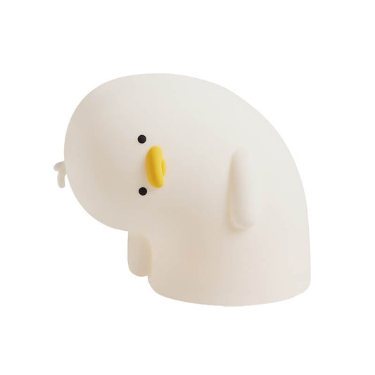 Mobie Adorable Crooked-Neck Duck Silicone Touch Night Light