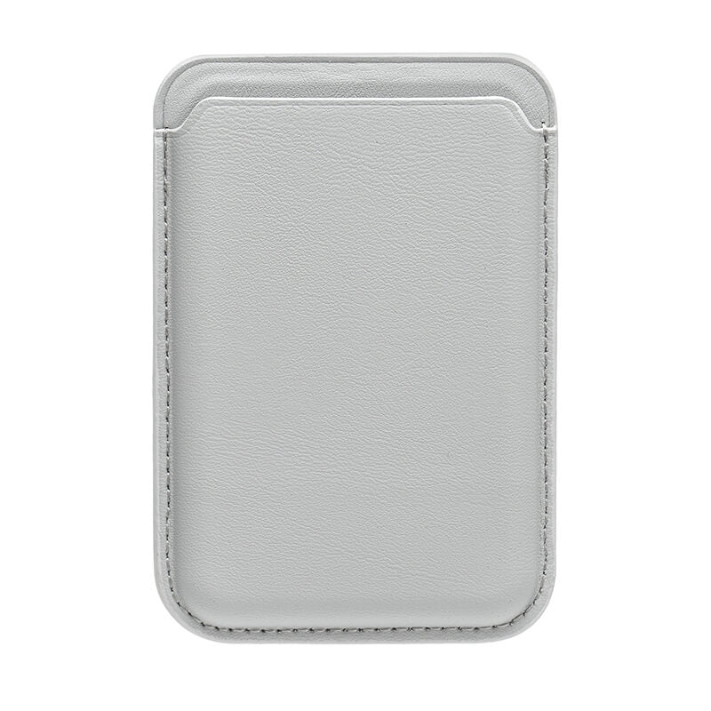 Mobie Back Stick Leather Magnetic Wallet Card Bag Holder
