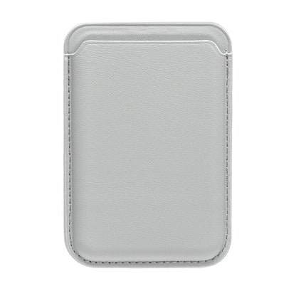Mobie Back Stick Leather Magnetic Wallet Card Bag Holder