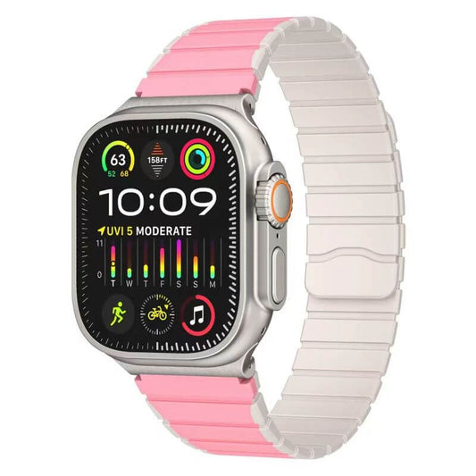 Mobie Neonova Series Magnetic Closure Silicone Watch Band 20mm
