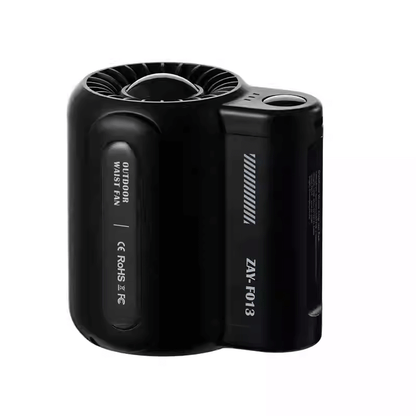 Mobie Outdoor Waist Clip Fan with Turbo Powerful Wind 10-Hour Battery F013