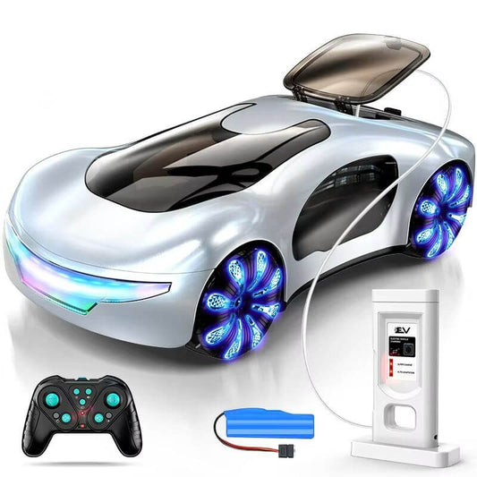 Mobie Remote Control Car with Dual Spray Function and Cool LED Light Show YL33001
