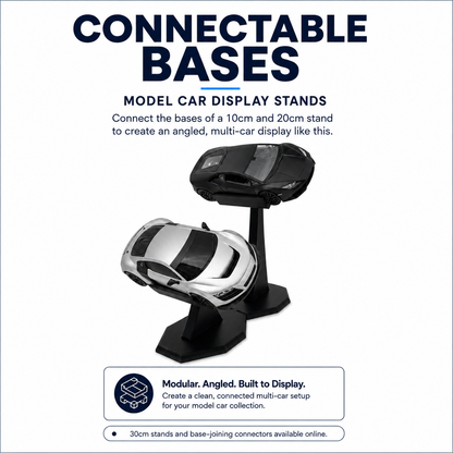 DisplayX 45°, 10cm Universal Model Car Display Stand