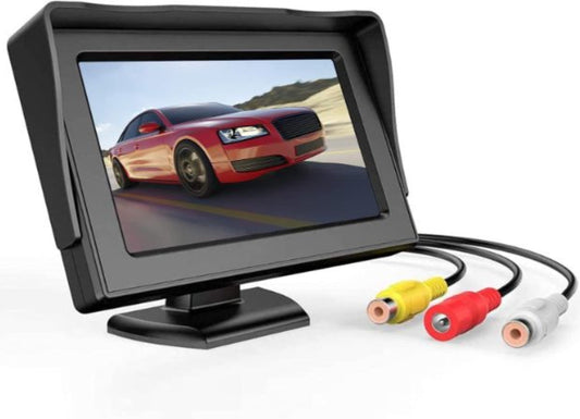 4.3 inch Color TFT LCD Display Screen Backup Camera Monitor only Rear View