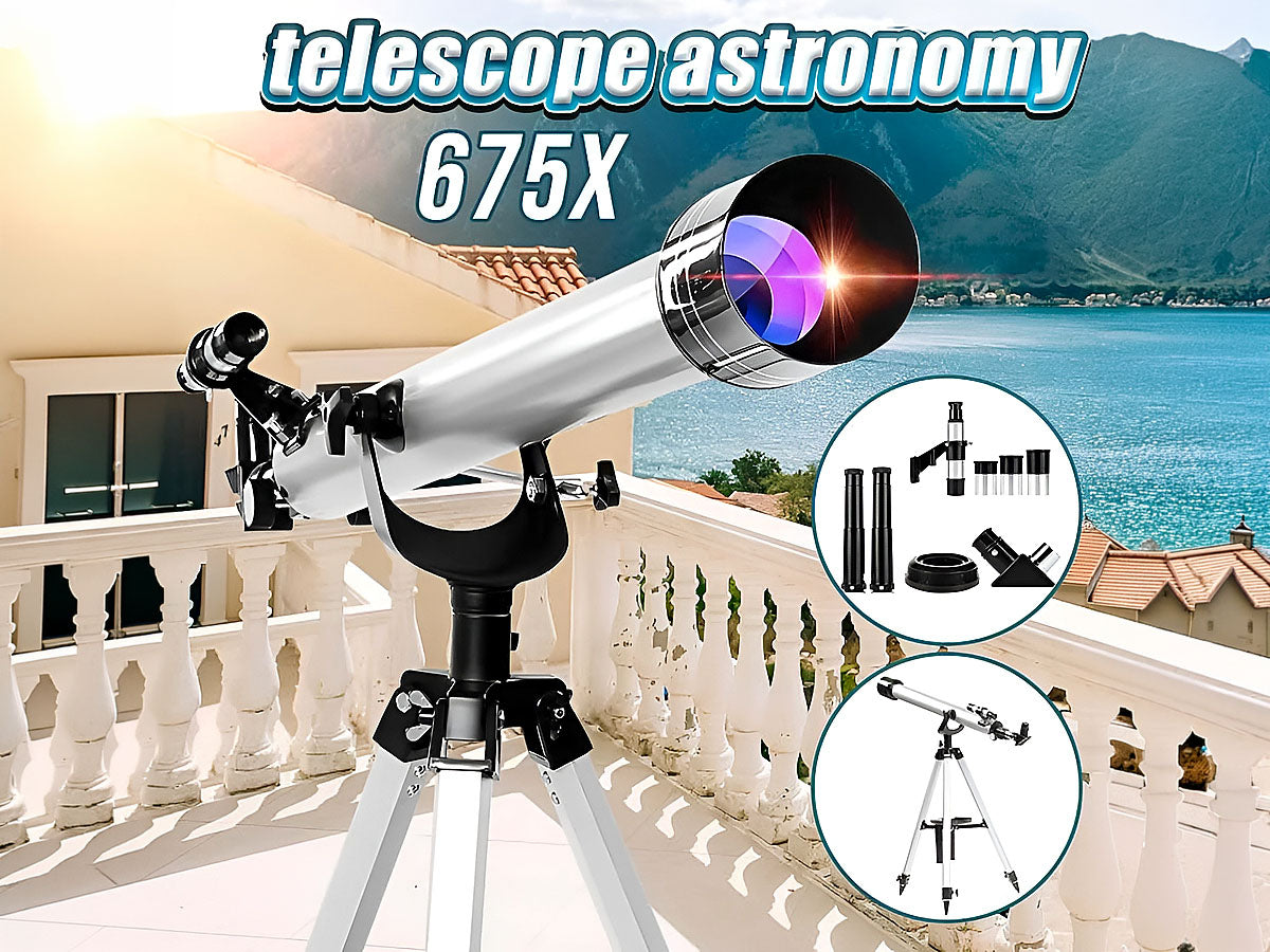 Astronomical Telescope 675X Zoom