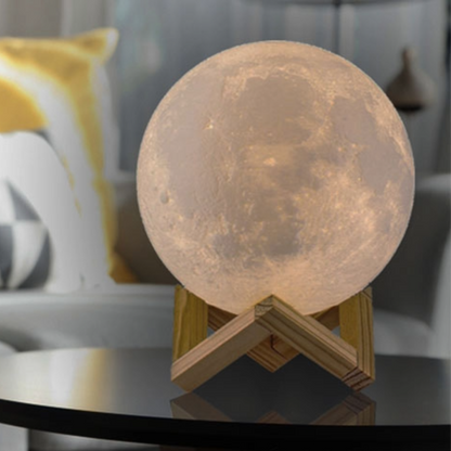 3D Night Light Moon Lamp 20cm