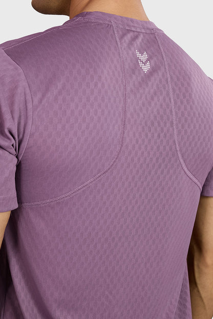 Motion Running T-shirt Plum