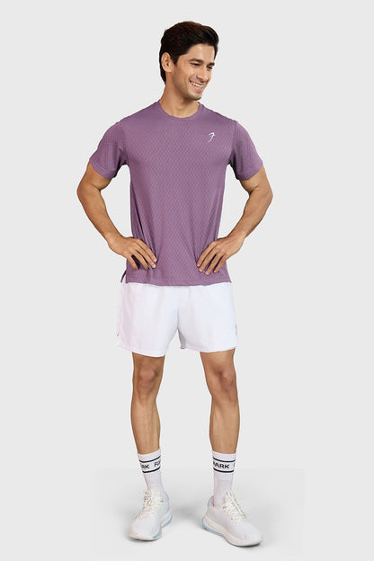 Motion Running T-shirt Plum