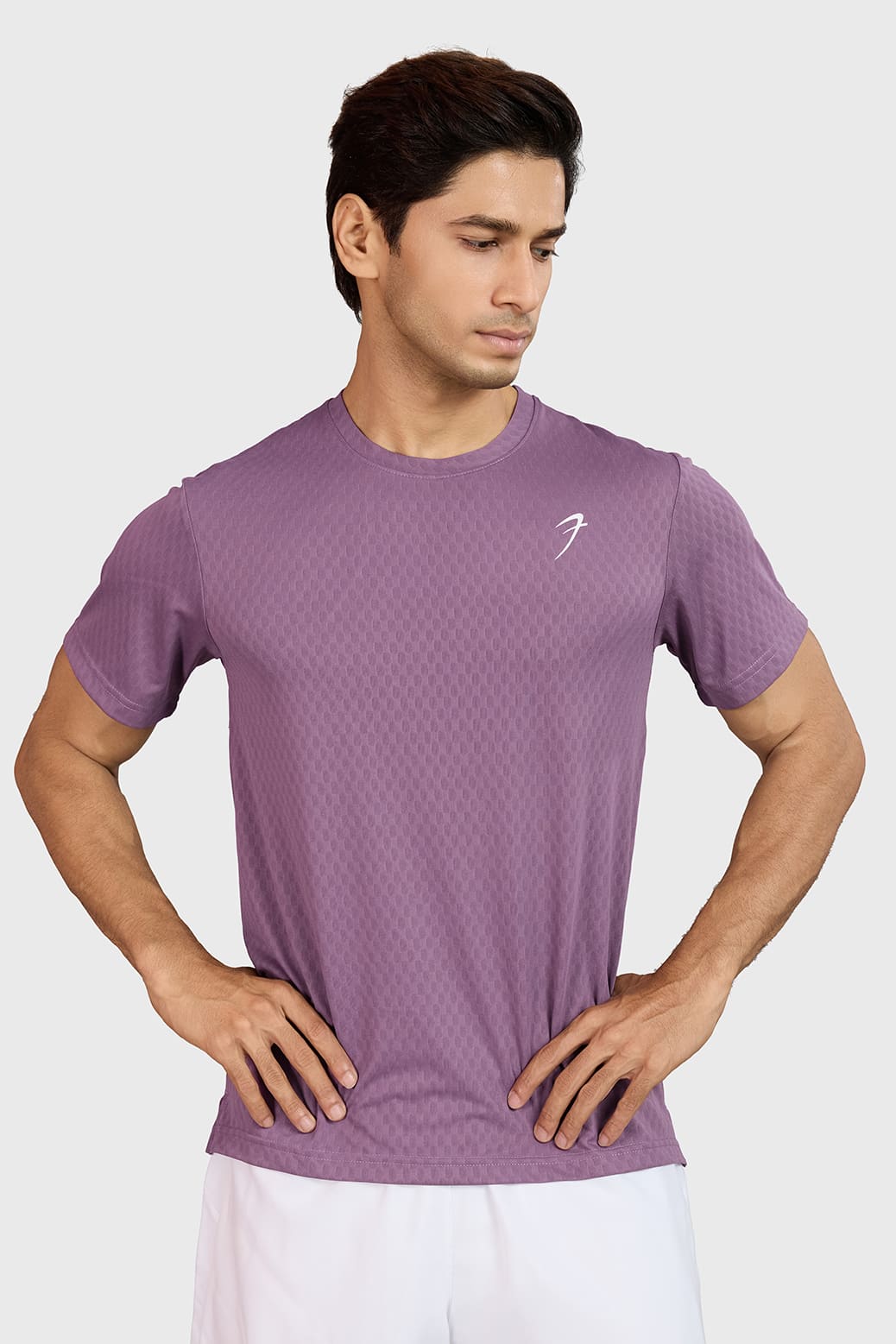 Motion Running T-shirt Plum