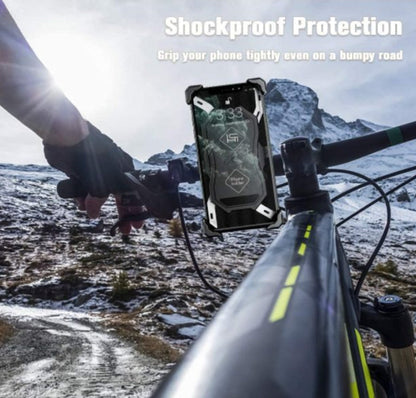 One Touch Bike Phone Mount Phone Holder for Bike Motorcycle 4.7"-6.8"