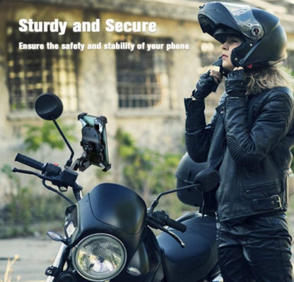 One Touch Bike Phone Mount Phone Holder for Bike Motorcycle 4.7"-6.8"
