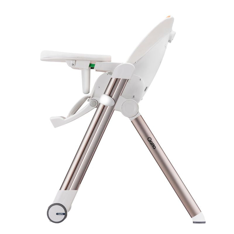 Multifunctional Adjustable Baby High Chair With Dining Table & Wheels -Macaron
